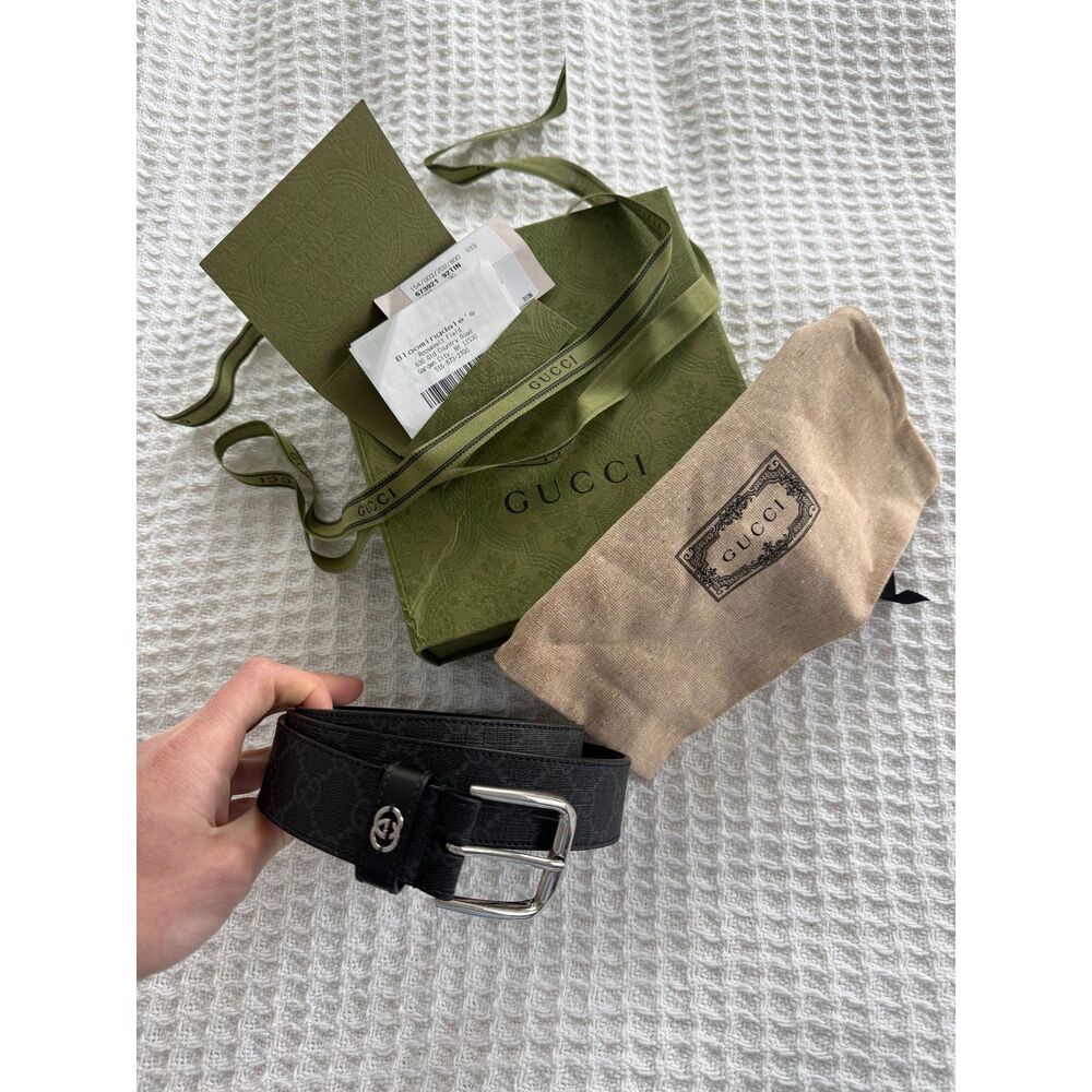 Men's Gucci GG Belt Size 90/36 - Picture 2 of 14